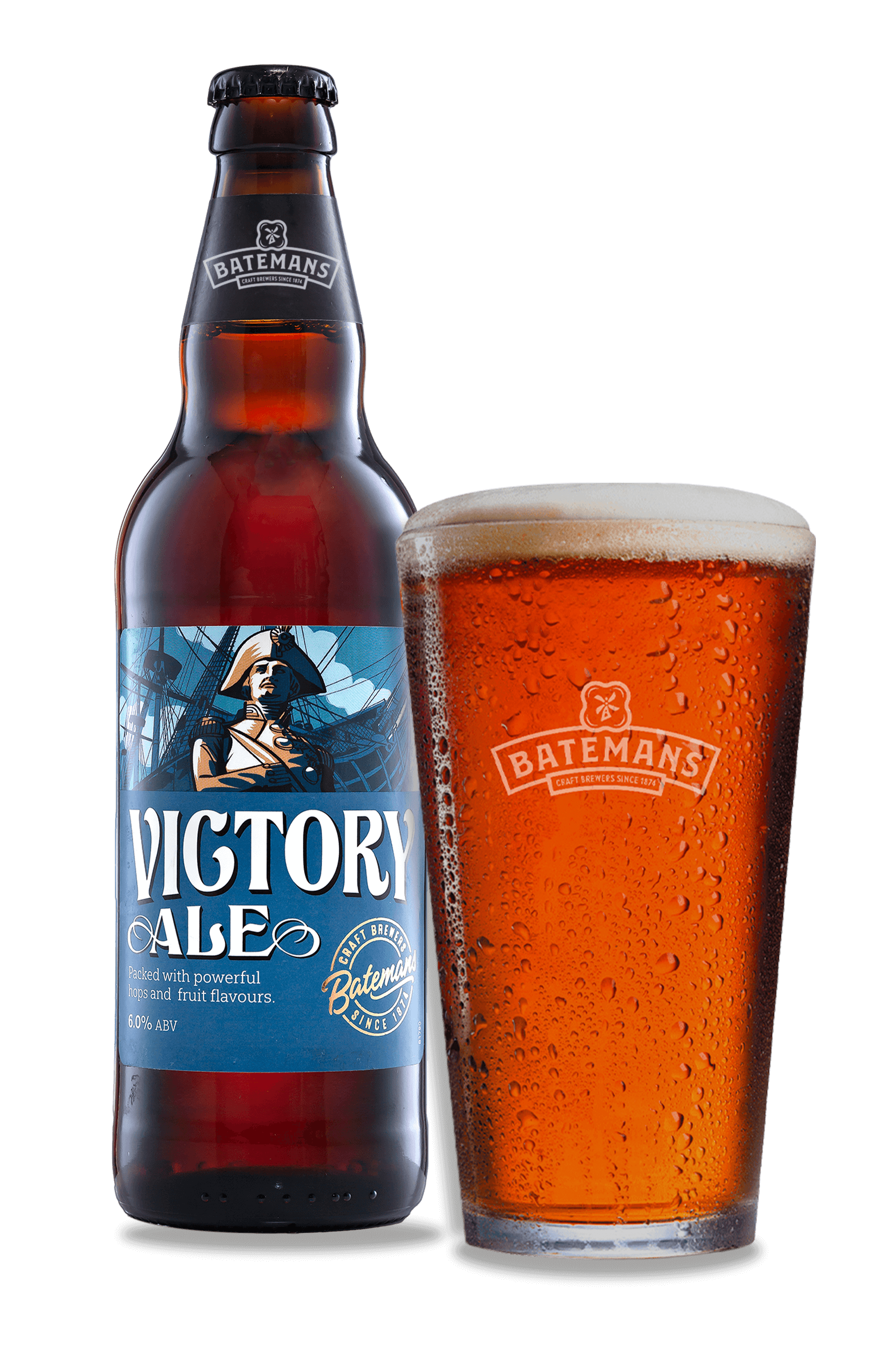 Victory Ale Silver Award Winning Strong Premium Bottled Beer