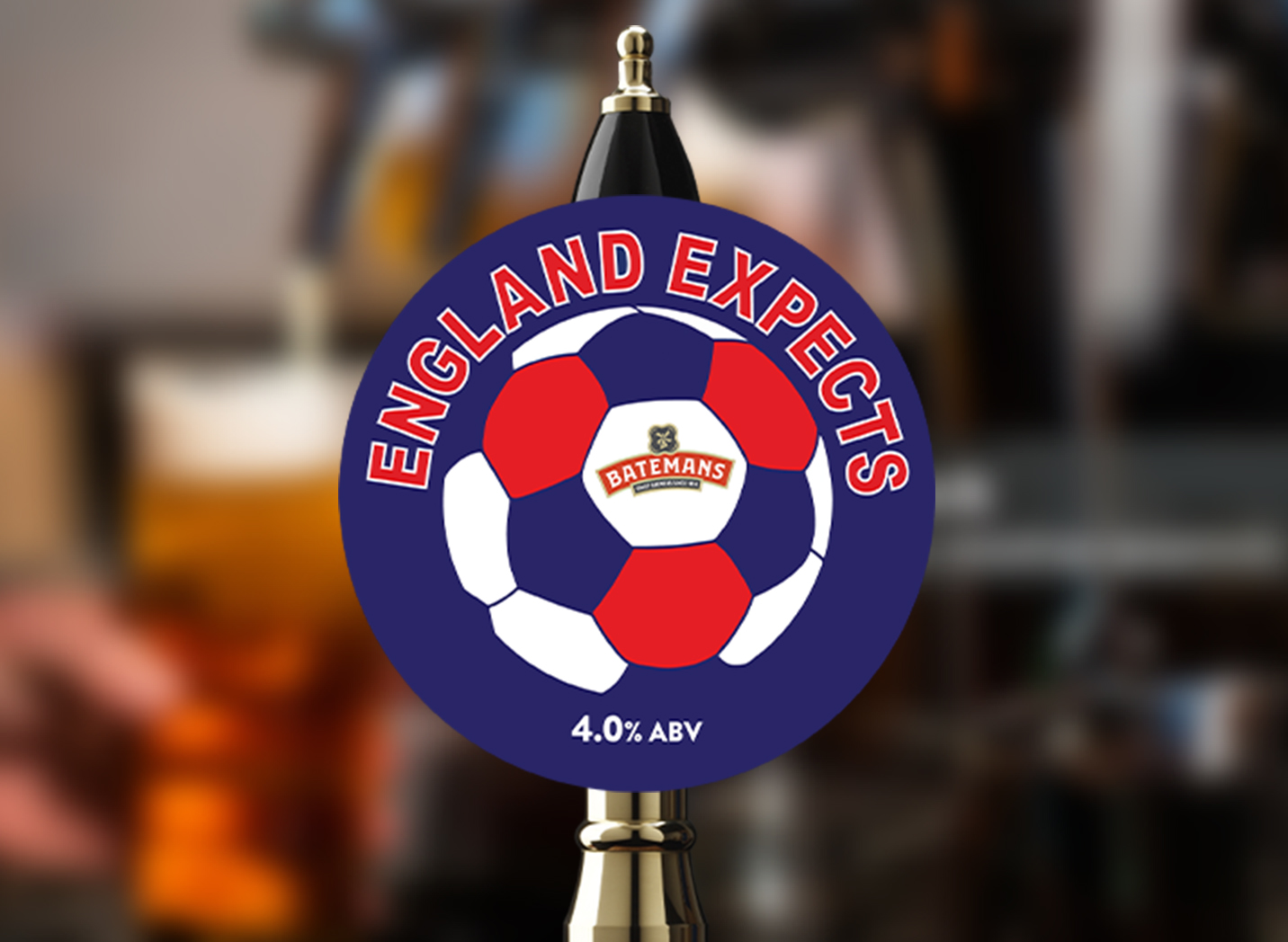 England Expects Beer From Batemans Brewery - Ideal for watching the football