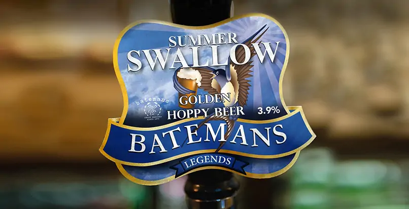 Summer Swallows Batemans Banner