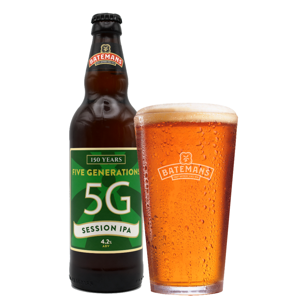 5G (Five Generations) Batemans Bottled Beer