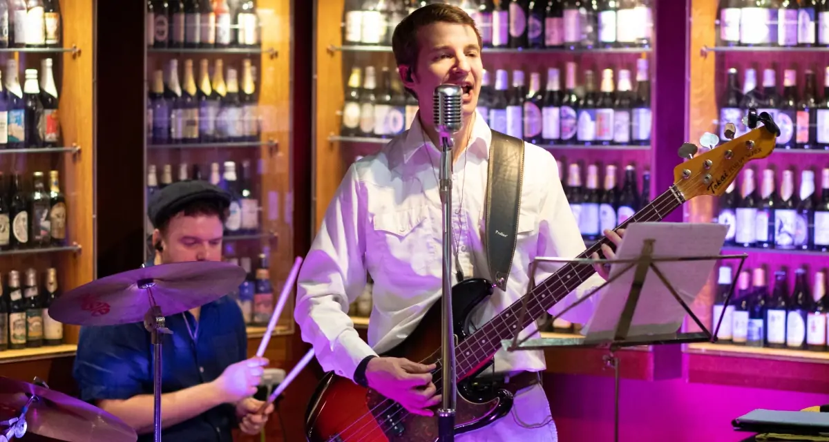 Batemans celebrate 150th anniversary with Brewers lunch - Rockney Rebels Band entertaining guests in the evening.