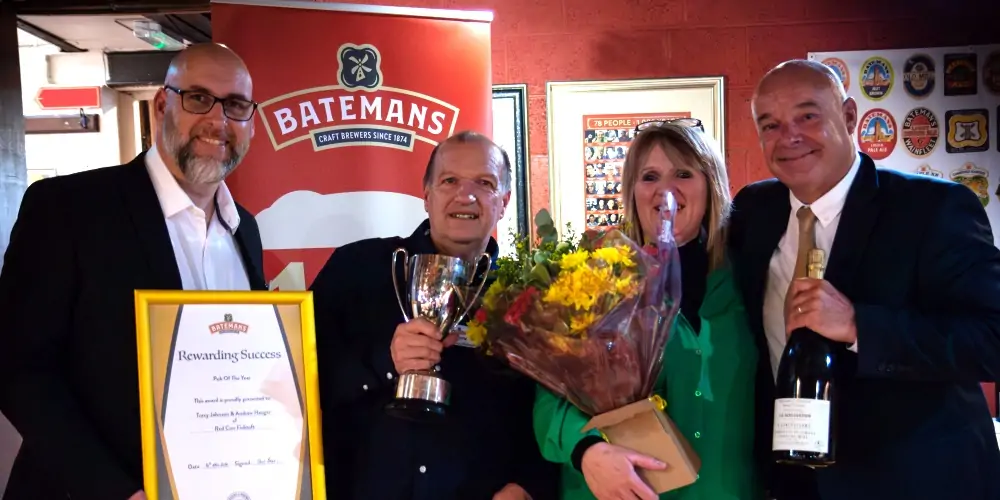 Batemans Rewarding Success - Pub of the Year - Red Cow, Fishtoft