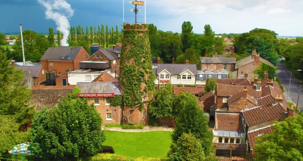 Batemans Brewery Tour - Aerial Photo