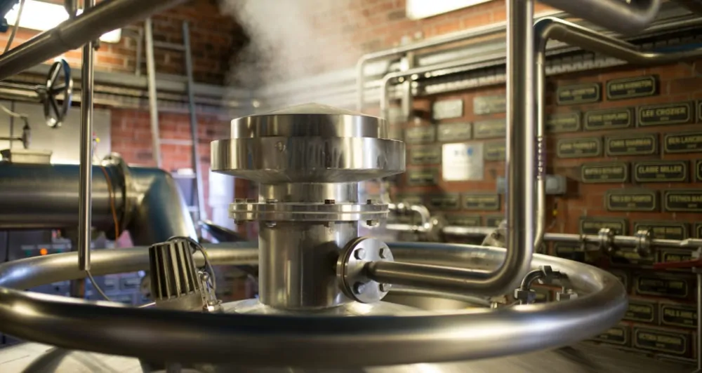 Batemans Brewery Tour - Brewhouse Machinery