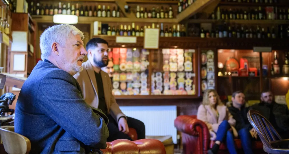 Batemans Brewery Tour - Group in Archive Room