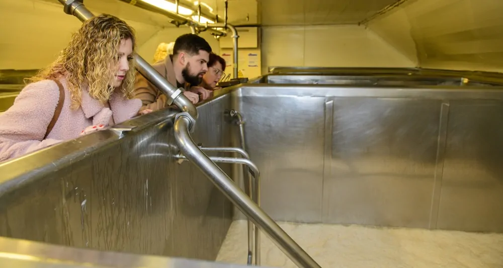 Batemans Brewery Tour - Group in Fermenting Rooms