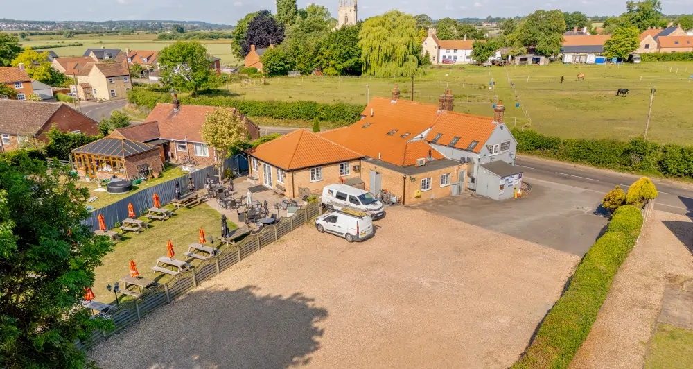 Batemans Pub - Carpenters Arms, Fiskerton - PV - Exterior Drone