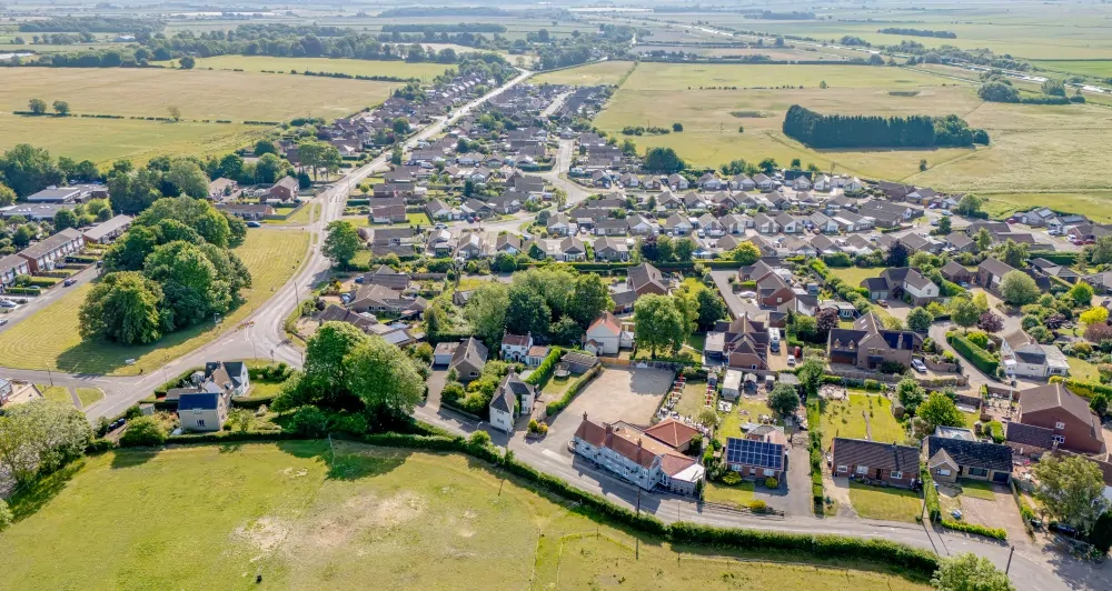Batemans Pub - Carpenters Arms, Fiskerton - PV - Exterior Drone