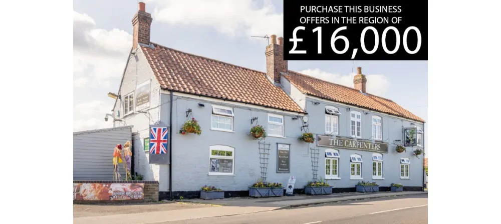 Batemans Pub - Carpenters Arms, Fiskerton - Tenancy Pub Vacancy - Headline Image