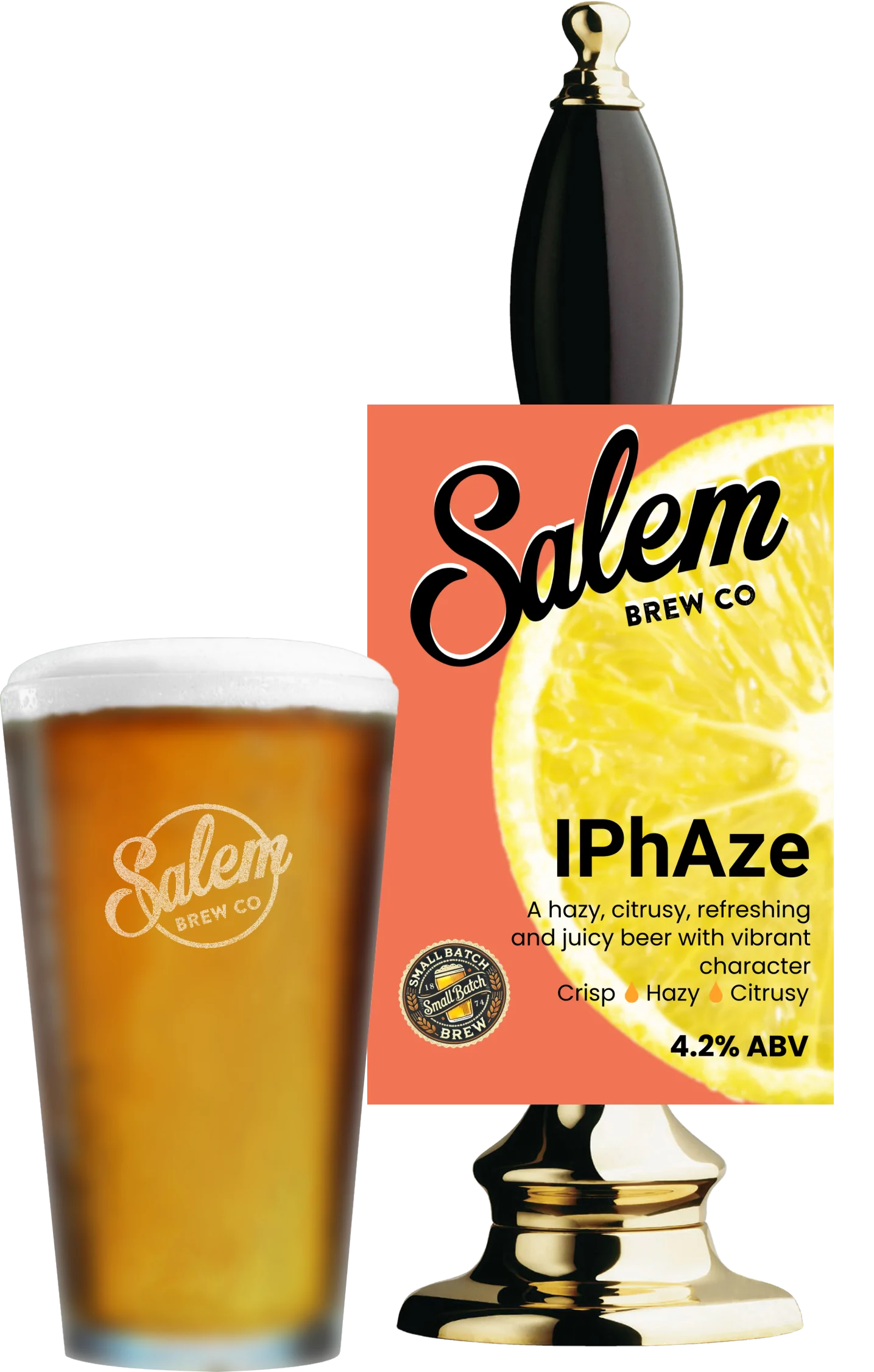 Salem Brew Co. - IPhAze - Hazy easy drinking for Summer lazy days!