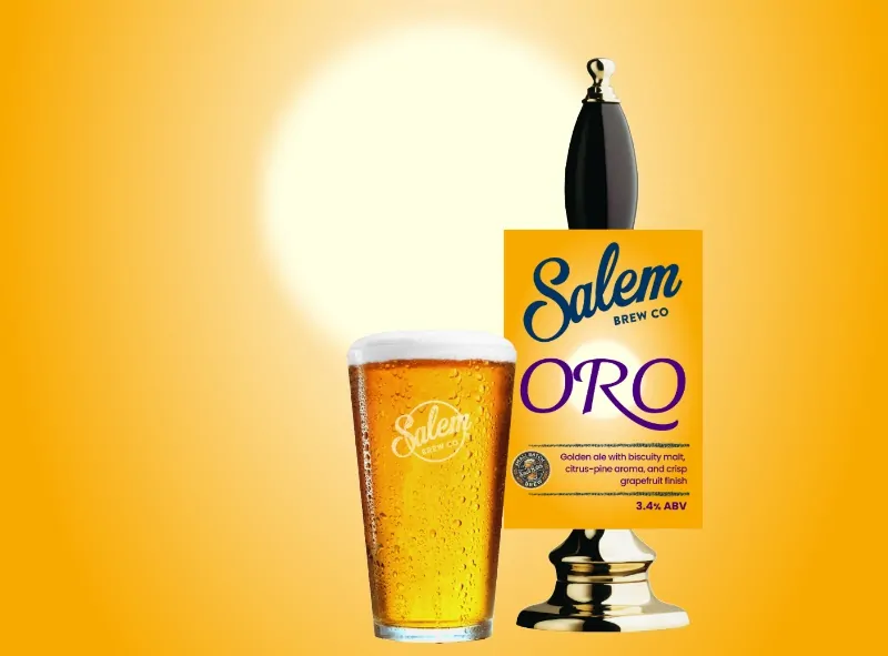 Salem Brew Co. - ORO - Golden Ale for the Summertime