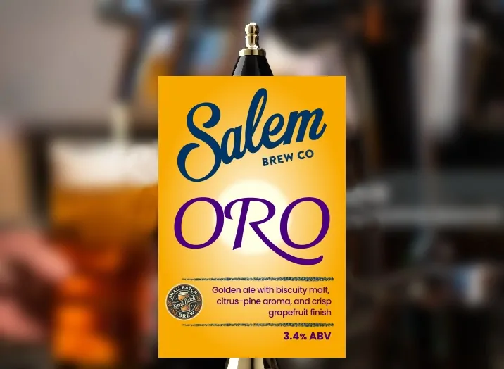 Salem Brew Co. - ORO - Golden Ale for the Summertime