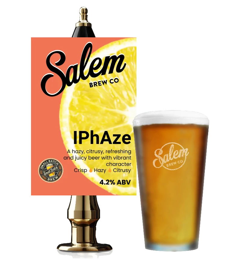 Salem Brew Co. - IPhAze - Hazy easy drinking for Summer lazy days!