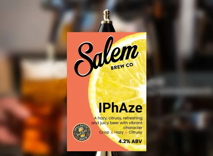 Salem Brew Co. - IPhAze - Hazy easy drinking for Summer lazy days!
